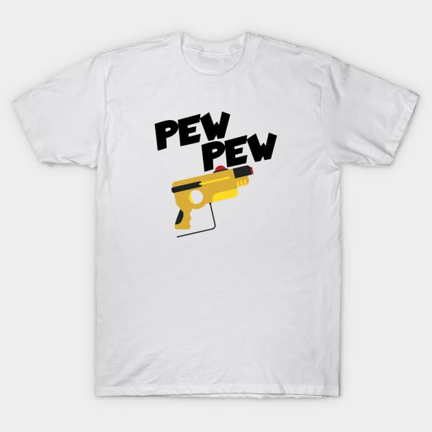 Lasertag pew pew T-Shirt by maxcode